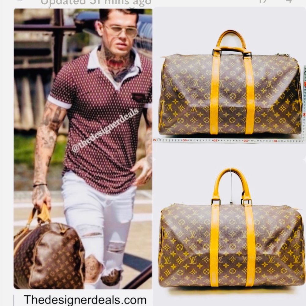 😍🙏😍Authentic Louis Vuitton Keepall 50 Travel Duffel Bag
